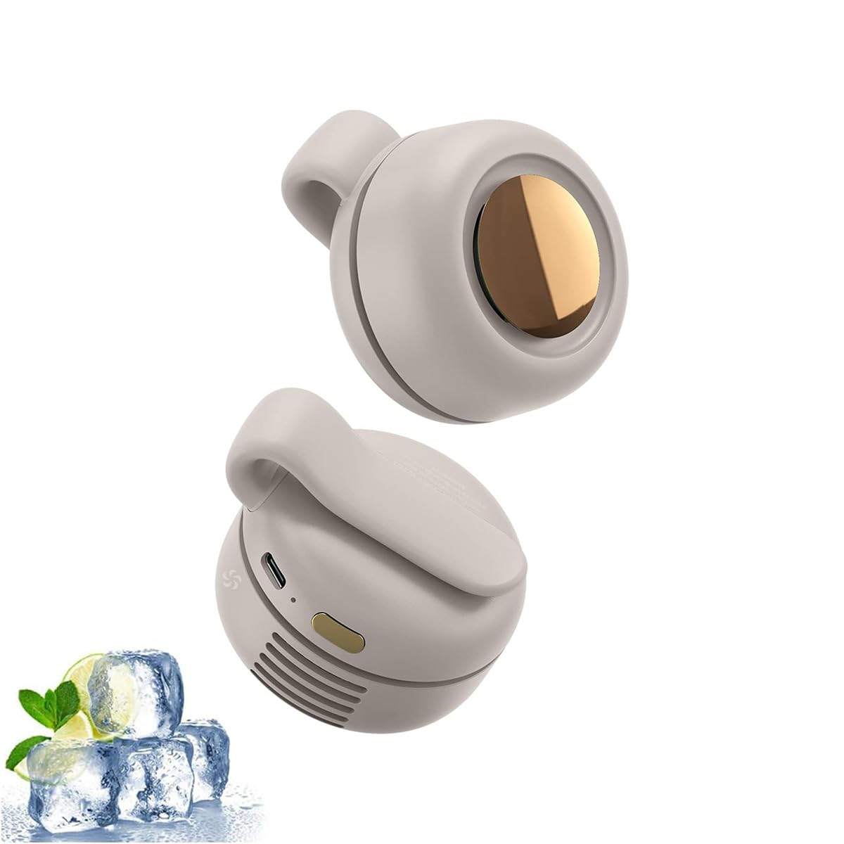 

Мини Портативный Вентилятор Электрический Ручной Вентилятор Регулируемый 3 скорости Подвесной Поясной Шейный Вентилятор Бесшумный Шейный Вентилятор с Клипсой для улицы дома офиса