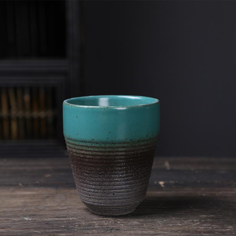 Ceramic Master Cup Kung Fu Teacup Retro Ceramic Cup Outdoor Camping Cup Household Coarse Pottery Tea Cup