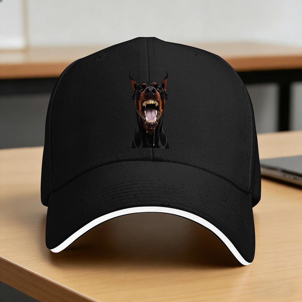 Dog Head Watercolour Splash Baseball Cap Classic Hip Hop Hats Spring Women Men Outdoor Sports Baseball Caps