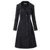 Women's Asymmetrical Hem Double-faced Wool Coat Windbreaker 2025 Direct from Manufacturer
