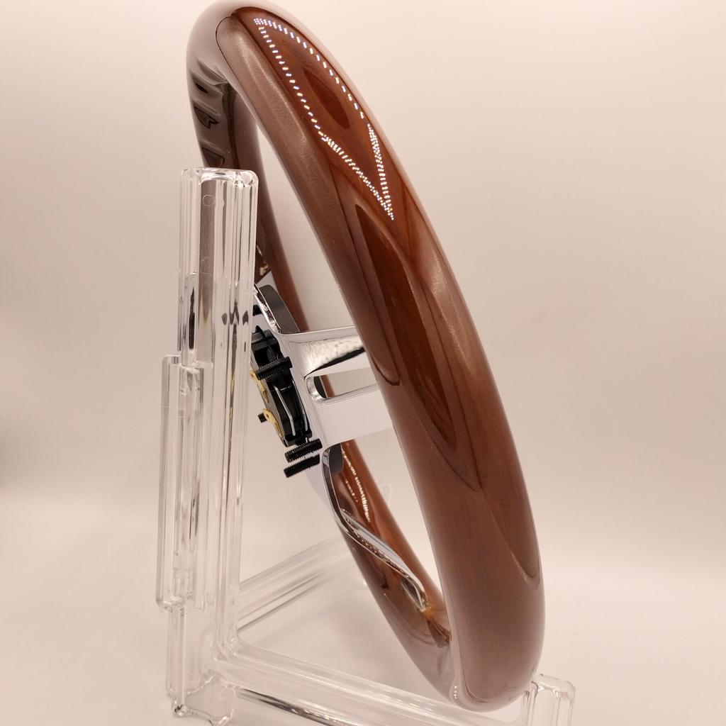 290mm Small Diameter Steering 29mm for Classic Miniature Kei Aftermarket Steering Wheel Wheel, Wood, Diameter, 29, Cars, Cars, (Silver Pierced)