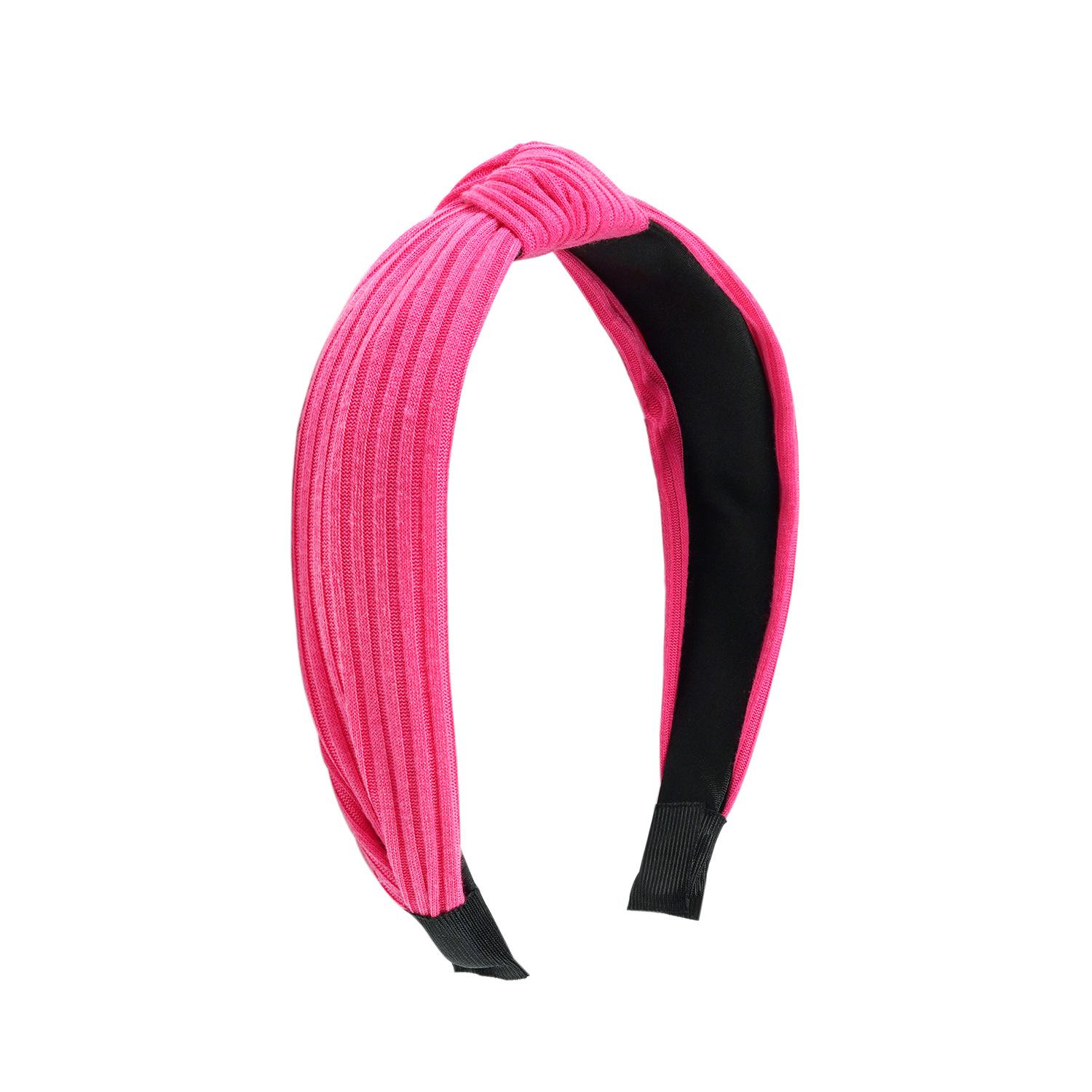 

Повязка на голову однотонная трикотажная хлопковая повязка на голову с широким краем женская повязка на голову с крестообразным узлом