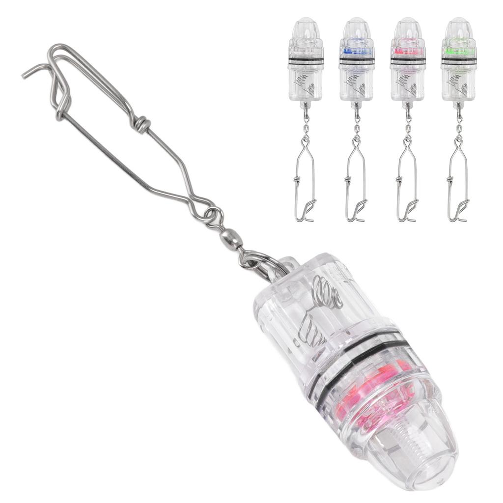 Fish Attracting Indicator Underwater Deep Drop LED Fish Lure Light with Metal Reinforced Large Pin H
