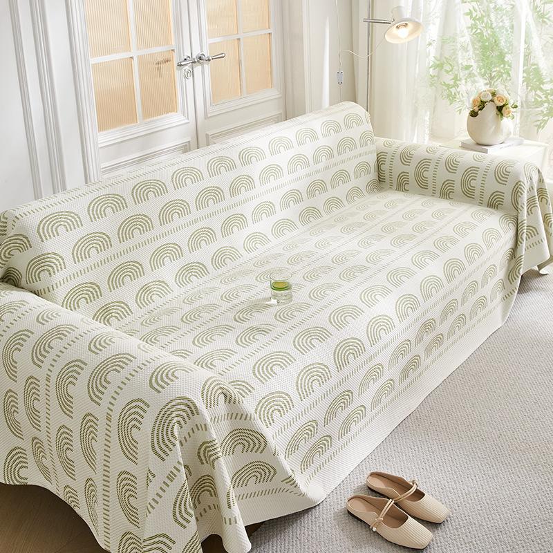 

Чехол для дивана Ice Silk, летнее полотенце для дивана, все включено, универсальная подушка, легкая, роскошная, высококачественная, чехол, одеяло 180-130