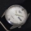 VINTAGE SEIKO 5 AUTOMATIC 7009A JAPAN MENS SILVER COLOR DIAL WATCH a701573-5 R206b-a701573