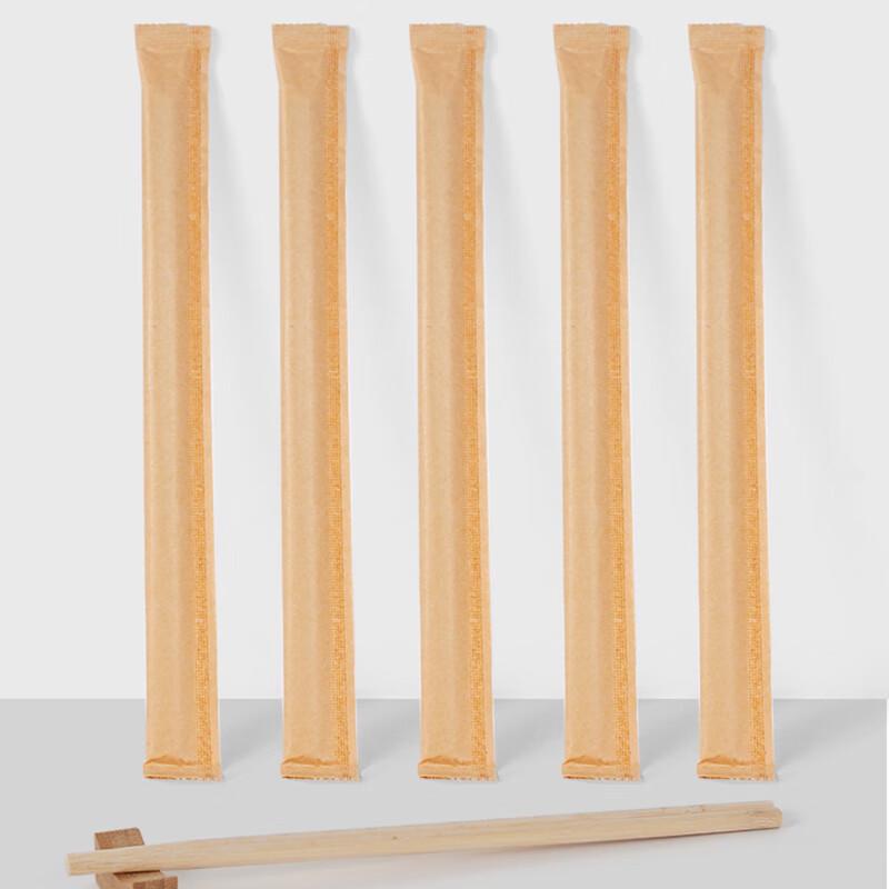 Fánshùn Individually Wrapped Disposable Carbonized Kraft Chopsticks