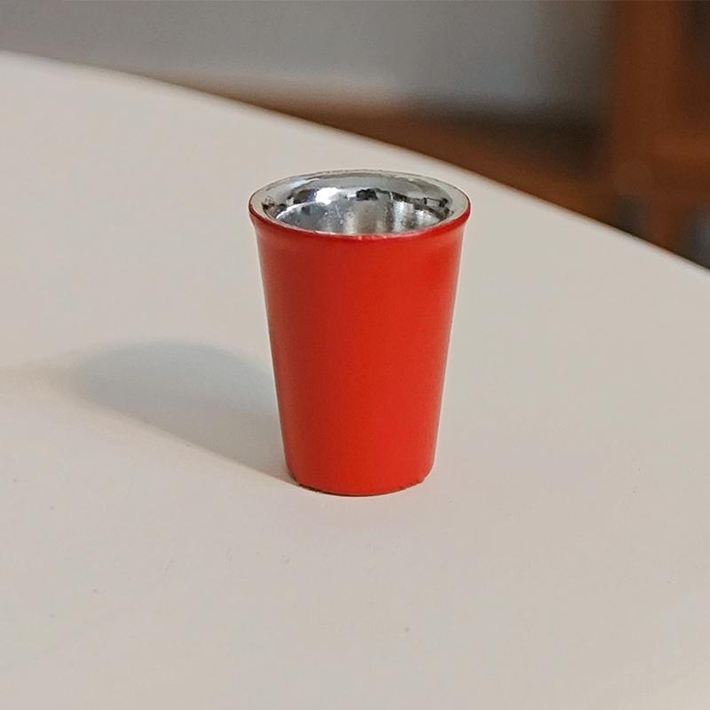 

1/12 кукольный домик мини кофейная чашка модель кукольный домик чашка кофейня сцена украшения кукольный дом кухня столовые приборы аксессуары красный