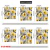 2pcs,2D Plane Printing Curtain Fabric Sunflower Whimsy Polyester Easy Install (without Rod) Decorations Outdoor Perfect for