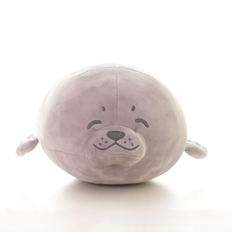 Adorable Plush Seal Toy Stuffed Animal Soft Pp Cotton Pillow Kids Gift