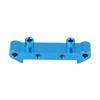 Aluminum Alloy Rear Squat Plate for RC Car FS 1 18 Electric Truck RC Car Part (Rear, Blue)