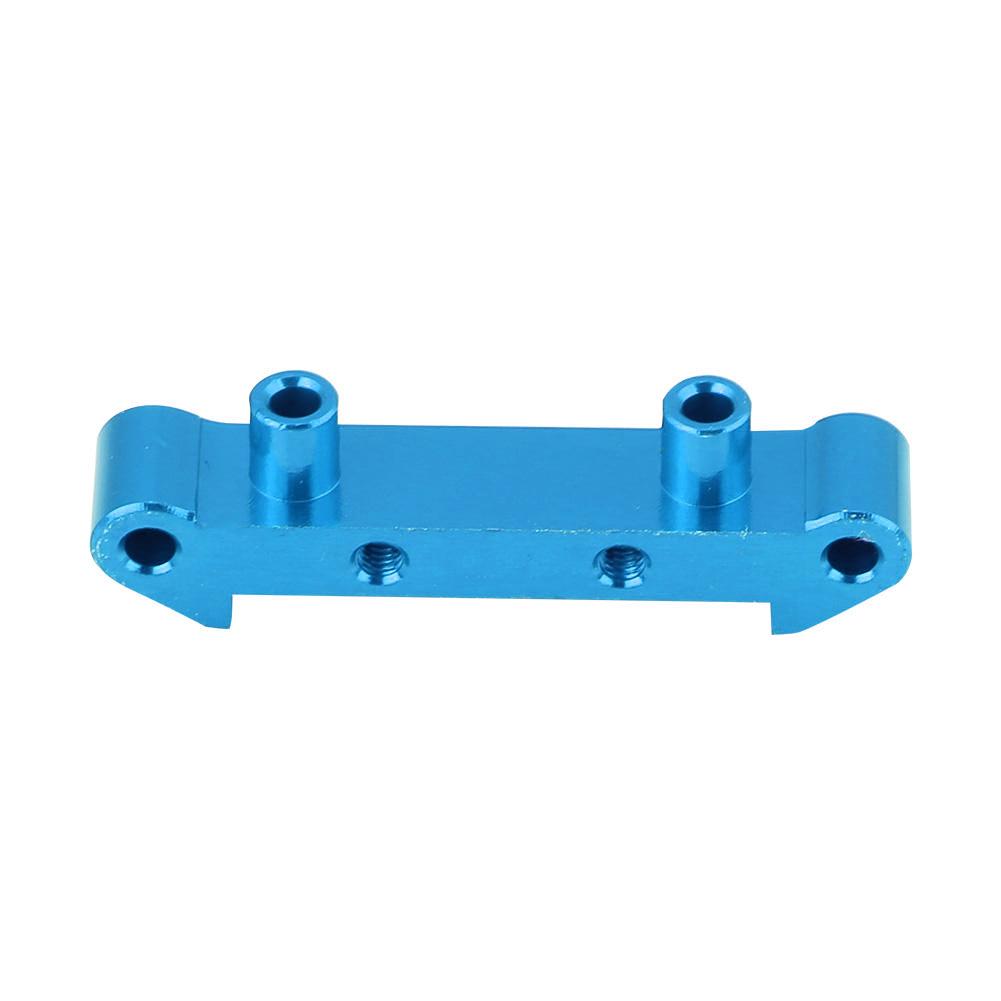 Aluminum Alloy Rear Squat Plate for RC Car FS 1 18 Electric Truck RC Car Part (Rear, Blue)