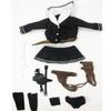Sexy Female Doll Outfit Student Agent School Uniform Not Include Black 1/6 (Does Bodywork, Head, Etc.)