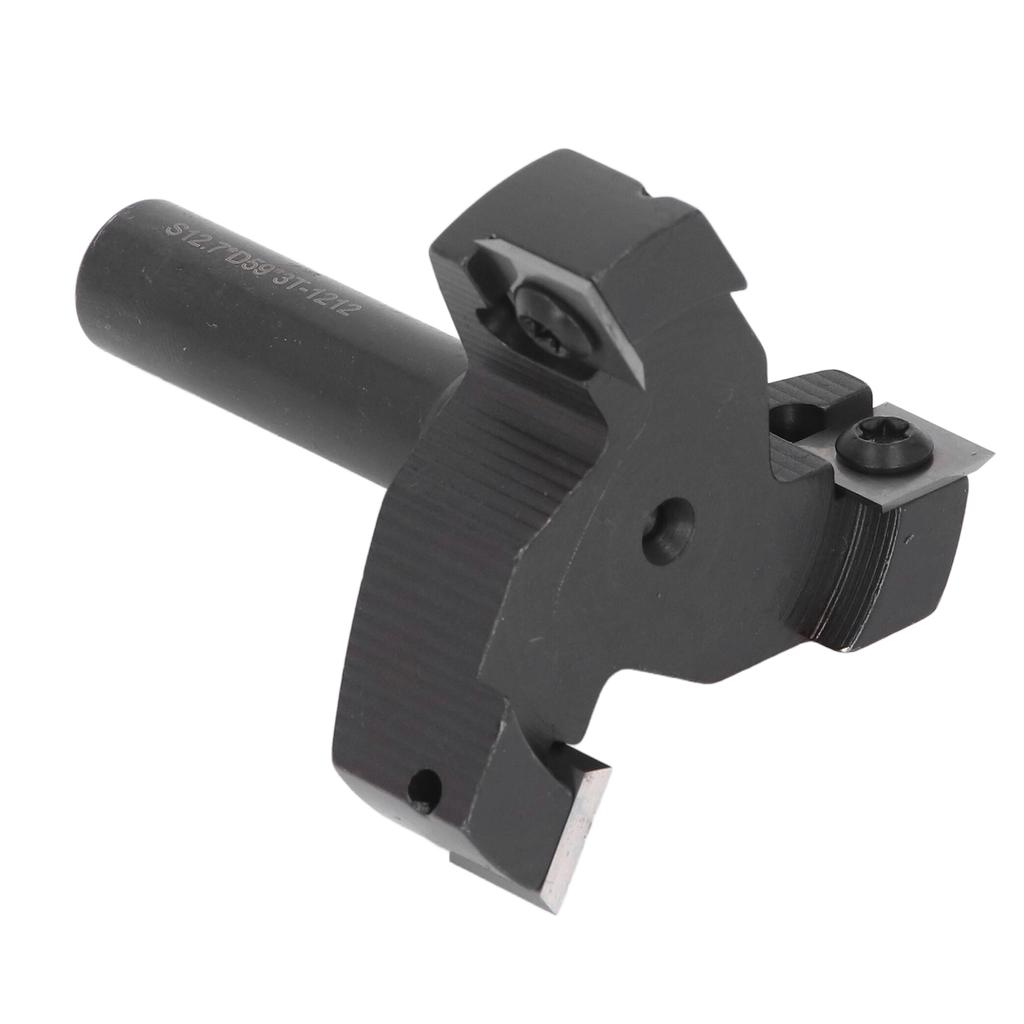CNC Spoilboard Surfacing Router Bit 1/2in Shank Slab Flattening Planing 3 Flute Detachable Cutter fo