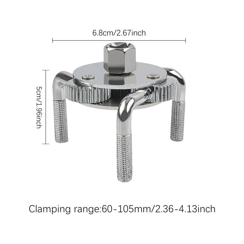 Wydajne Narzędzia do Automatycznej Wymiany Oleju Regulowany Magnetyczny Klucz 3-szczękowy do Filtra Oleju Klucz do Filtra Oleju Akcesoria Samochodowe