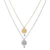 Chain Necklace Stainless Steel Aesthetic Jewelry Dainty Hanging Pendants Universal Valentines Day Chokers Necklaces for Women