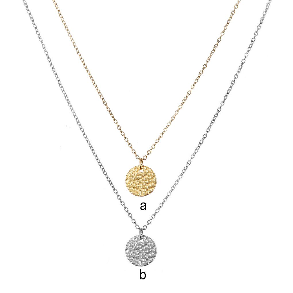 Chain Necklace Stainless Steel Aesthetic Jewelry Dainty Hanging Pendants Universal Valentines Day Chokers Necklaces for Women