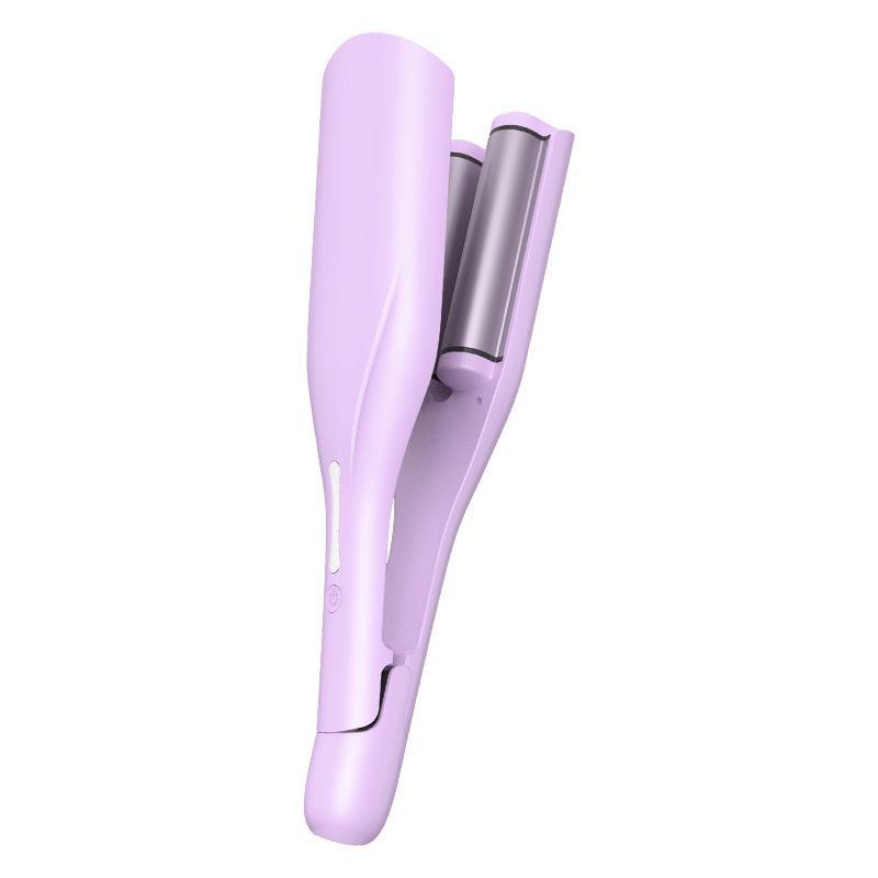 36mm M-Shaped Big Wave Hair Curler - Gentle No-Damage Triple-Tube U-Shaped Design for Water Ripple Waves