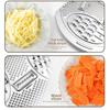 Reusable Vegetable Slicer Grater Stainless Steel Rice Washing Basin  Food Preparation
