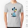 Huckleberry Hound Takes A Stroll T Shirt Big Size 100 Cotton Huckleberry Hound Cartoon Comic Book Animation Anthropomorphic
