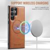 2 in 1 Cards Solt Wallet Leather RFID Wireless Charging Magnetic Case For Samsung Galaxy S24 Ultra S23 Plus S22 Kickstand Cover