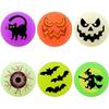 10pcs/set Stretchy Eyeballs Bouncy Eyeball Scary Luminous Bouncy Balls  Halloween Theme