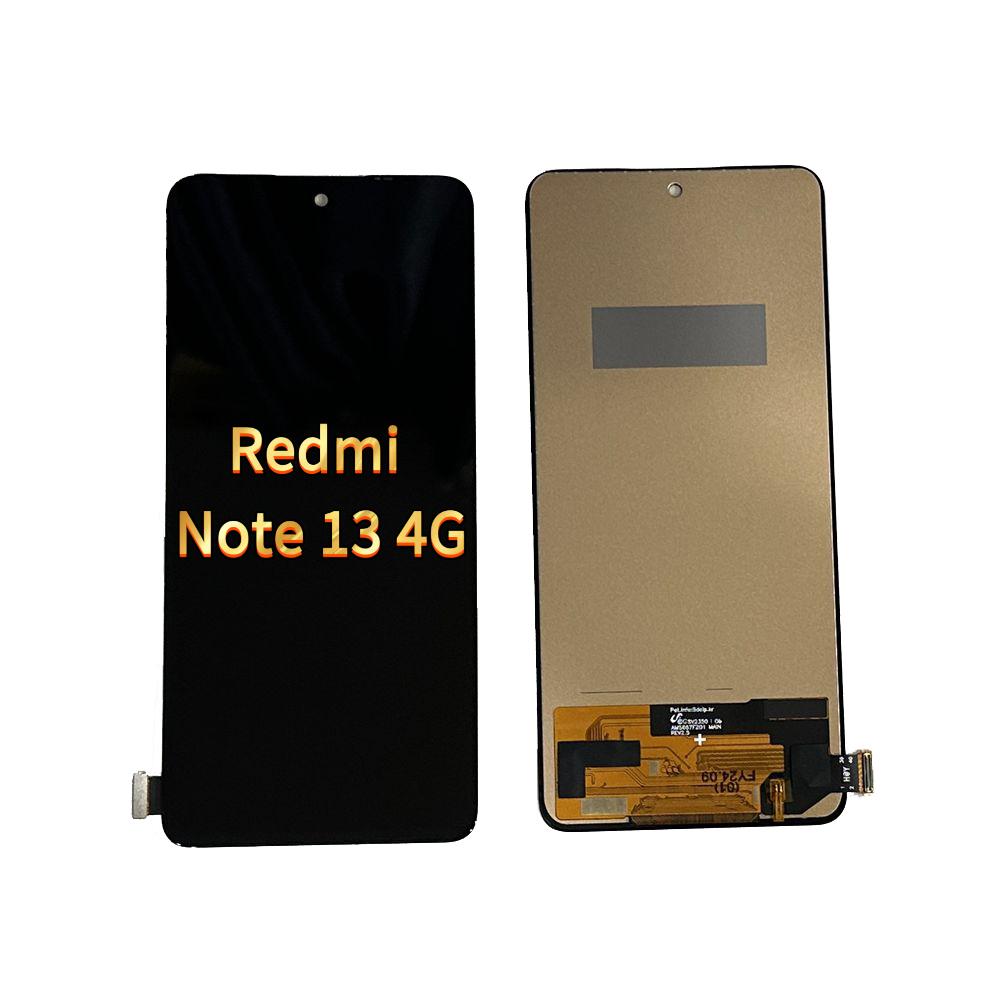 

Полный комплект ЖК-экрана и дигитайзера для Redmi Note 13 4G;черный; + Инструменты