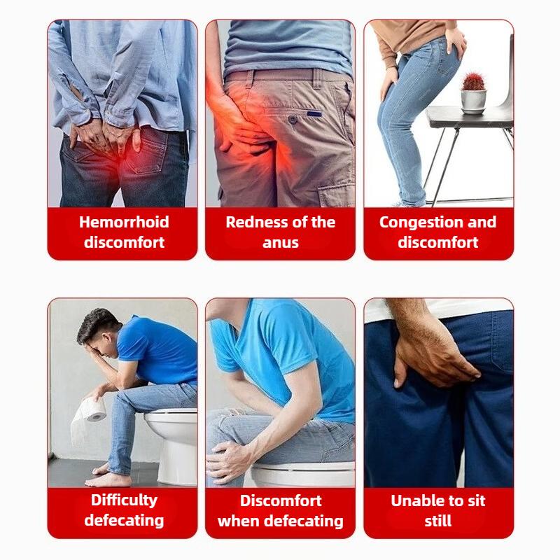 Powerful Hemorrhoid Cream, Relieving Swelling and Bleeding, Root Repair