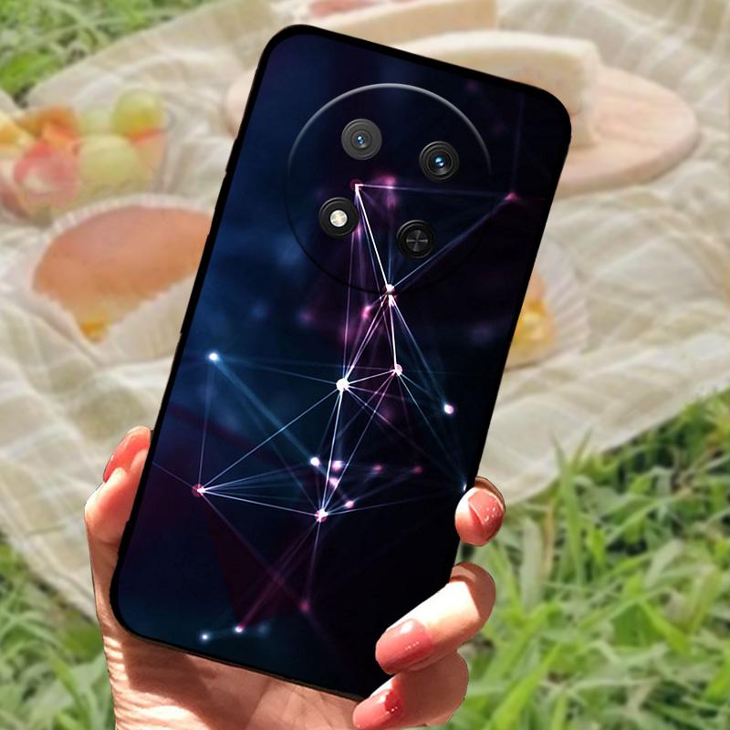 Etui Do Huawei Honor Magic7 Lite 5G Miękkie Silikonowe TPU Pokrowiec Na Telefon Dla Honor Magic7 Pro Fundas Magic 7 Odporna Na Wstrząsy Osłona Zderzaka