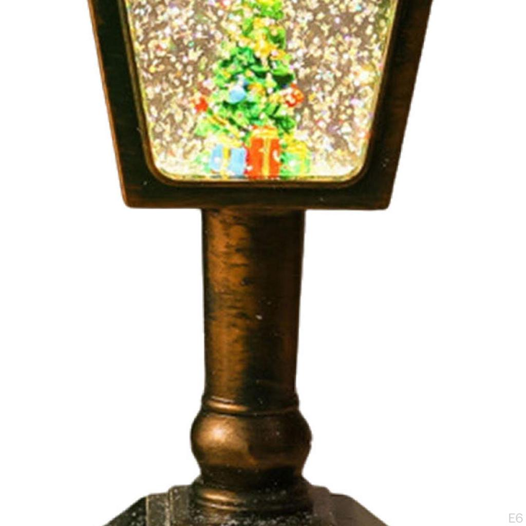 Weihnachten Schneekugel Glitzernde Spieluhr Weihnachtsspielzeug Einzigartiges LED-Flackern Schneeflocke für