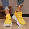 Large size dad shoes fly-woven mesh shoes women's new four-season women's shoes versatile thin breathable sneakers casual