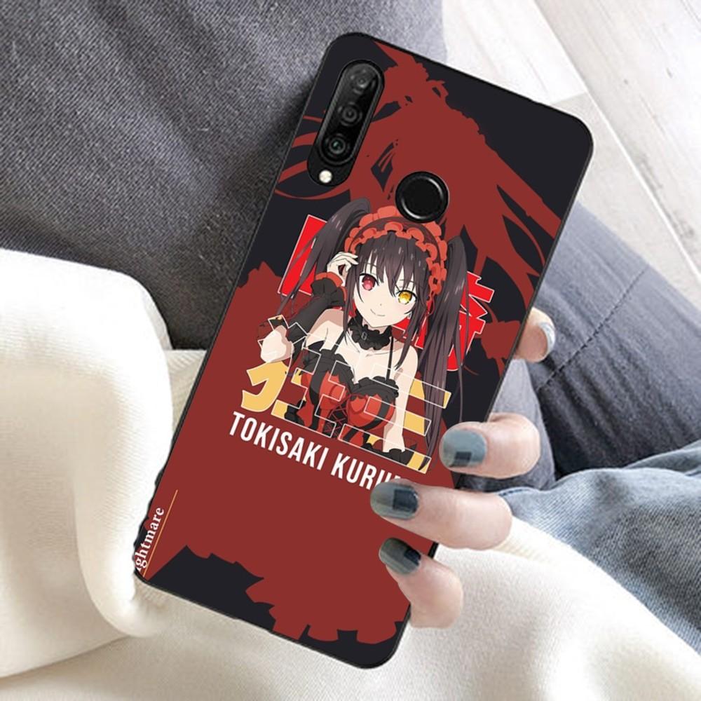 Date A Live Kurumi Tokisaki Anime Phone Case For Huawei Honor 10 lite 9 20 7A 9X 30 50 60 70 pro plus Soft Silicone Cover