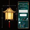 2025 Mid-Autumn Festival DIY Children's Paper Lantern Set - Handcrafted Luminous Xuan Paper Lanterns with Floral and Rabbit Palace Designs