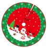 Christmas Tree Skirt Christmas Tree Mat Base Covers 90cm/35Inch for Home Decoration Winter Holiday Party Centerpieces
