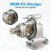 Alloggiamento Termostato Raffreddamento Motore in Alluminio Per Chevy Camaro Colorado Sostituzione Per 15-81889 12678784 12673280 12670209