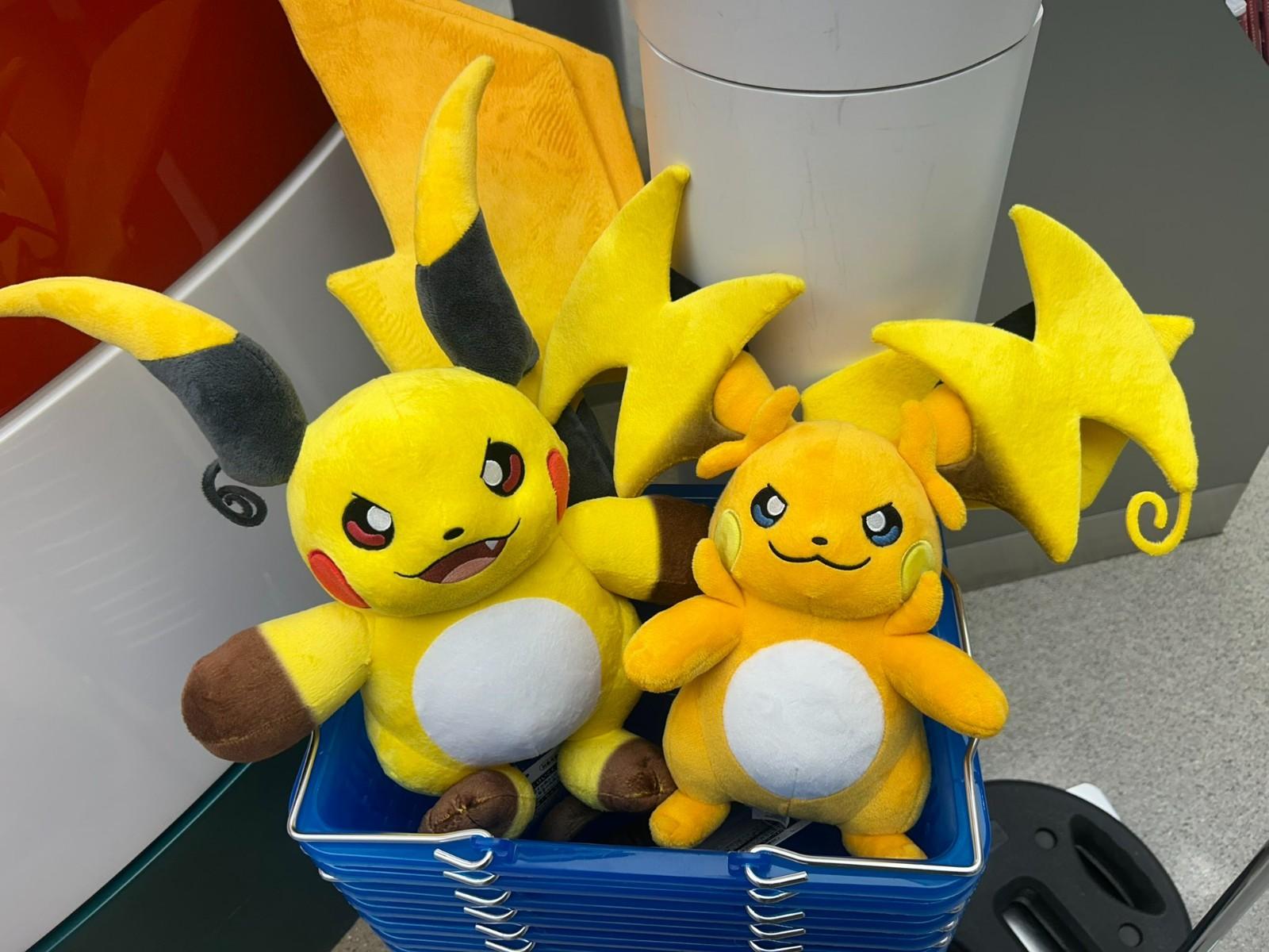 Pokemon Plush doll Mega Raichu Y X Set 2