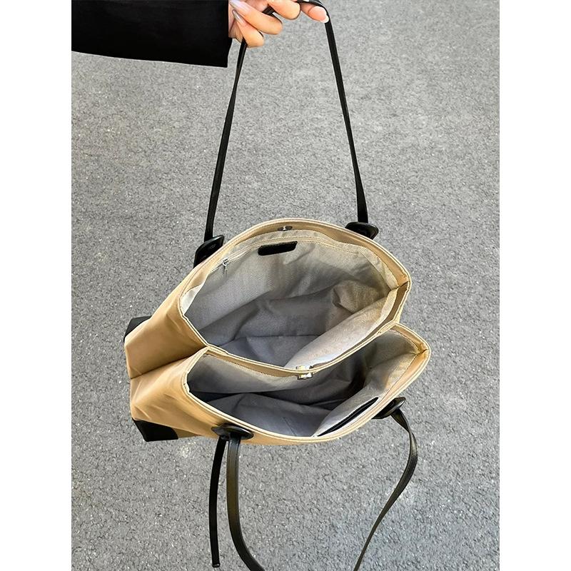 Premium his büyük çanta kadın 2025 yeni moda işe gidip gelme tote çanta basit büyük kapasiteli omuz çantası çok yönlü kadın çantası