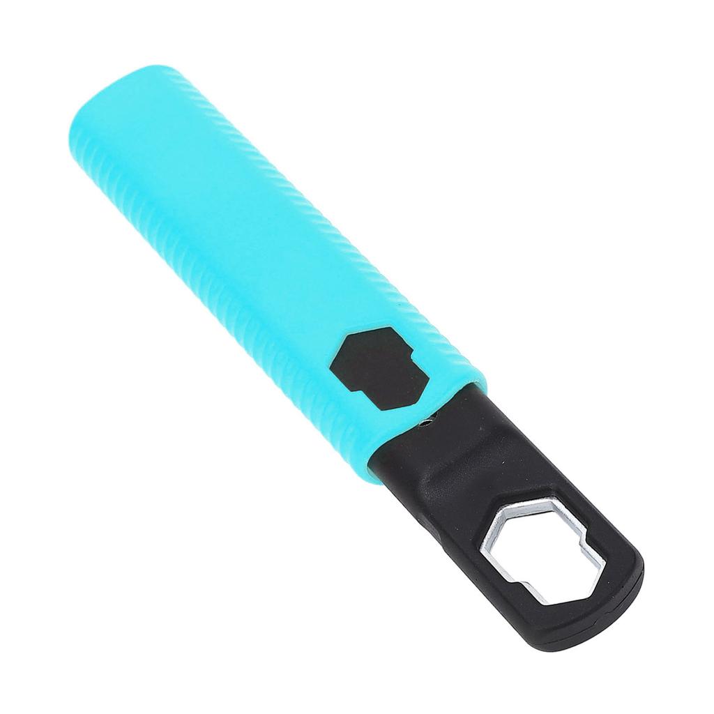 Garden Tool Blade Sharpener Blue Color Double Head Portable Hedge Shears Sharpener