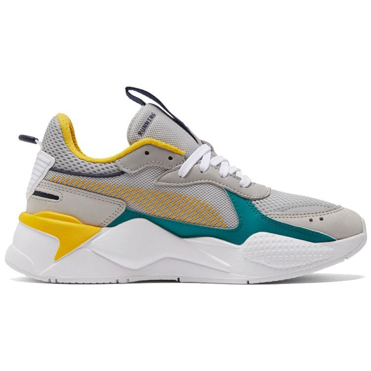 Puma Rs-X Leker Stoff Sport Lavsko Livsstilssko Unisex sneakers Grå Gul Grønn 369449-23