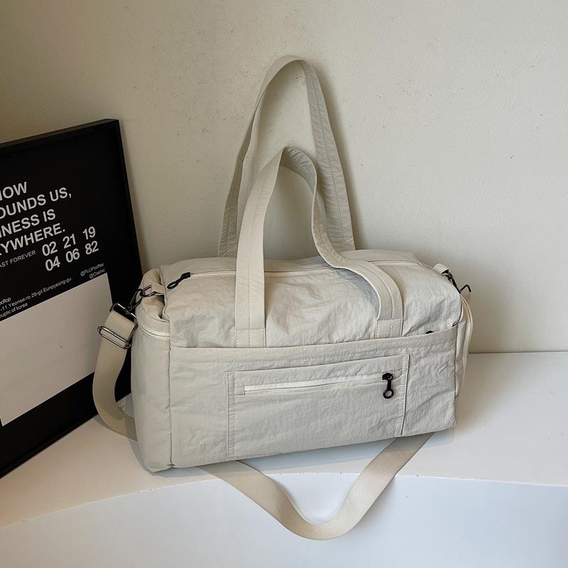Lightweight Sports Fitness Bag Separation Shoes Bags Outdoor Short Trip Bag Large Capacity Commuter Shoulder Bag Dry Wet Separation