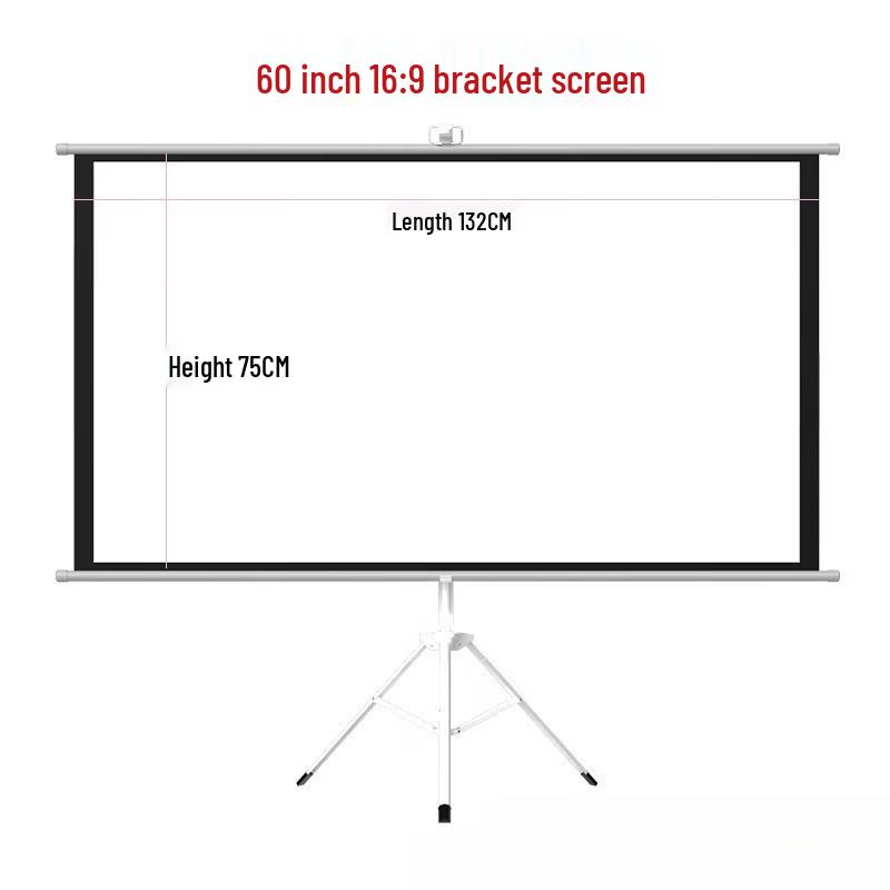 Portable Tripod Projector Screen