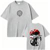 Anime Hellsing Yumie Takagi Graphic Tshirt Vampire Alucard Merch T Shirts Unisex Women Gothic Unisexga Oversized Short Sleeve Tshirt