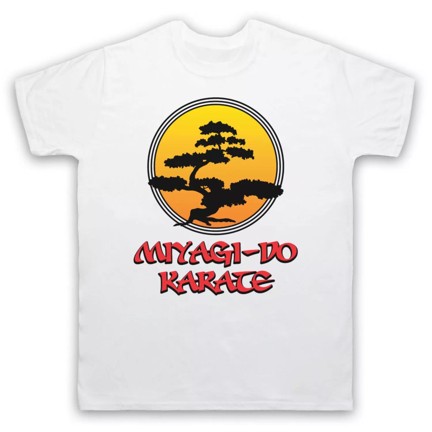 MIYAGI-DO БОНСАЙ ДЕРЕВО ЛОГОТИП НЕОФИЦИАЛЬНЫЙ THE KARATE KID Мальчики Младенцы Дети Футболка 100