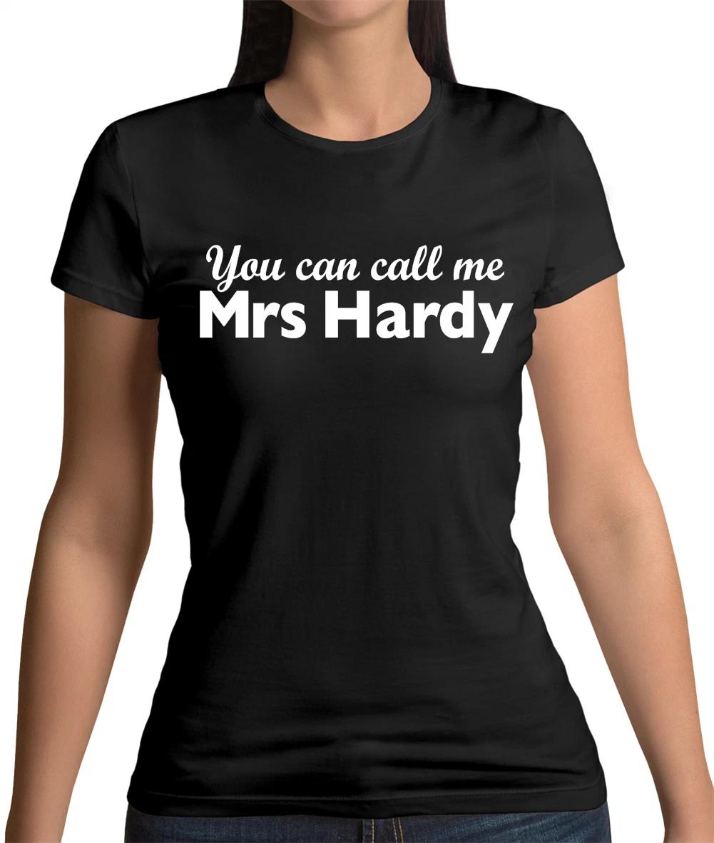 Call Me Mrs Hardy Womens T-Shirt - Tom - Actor - Film - TV - Solomon - Gift XL