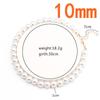 Elegant Big White Imitation Pearl Beads Choker Clavicle Chain Necklace For Women Wedding Jewelry Collar 2021 New