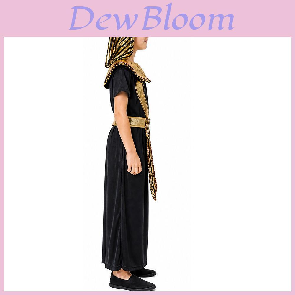 Halloween Cosplay Costume Ancient Egyptian Pharaoh Outfit For Kids And Teens