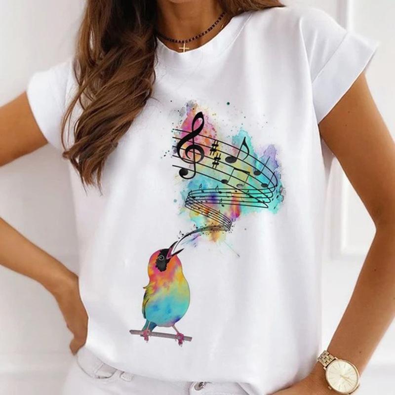 Womens Casual Solid Cat Print Loose Short Sleeve Beach Vintage T Shirt Ladies Funny Tops Tee Shirts Womens Casual Solid Cat Print Loose Short Sleeve Beach Vintage T Shirt Ladies Funny Tops Tee Shirts