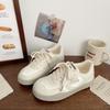 Versatile casual little white shoes women's 2025 new spring and autumn new breathable soft-soled students cute casual board shoes