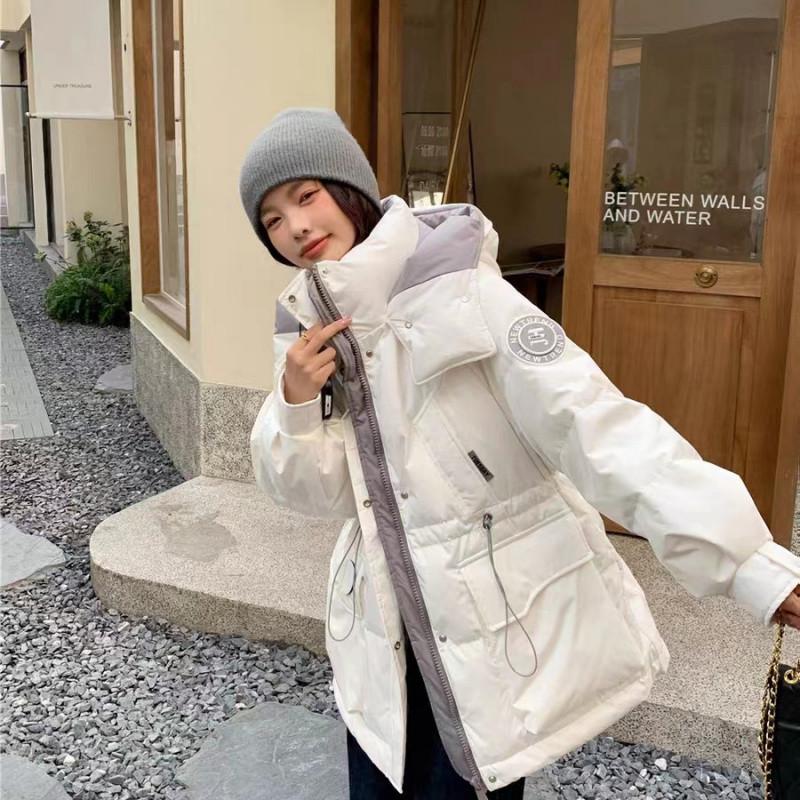 

Новая корейская версия — свободная, приталенная и тонкая, ветрозащитная и теплая, средняя и длинная пуховая куртка. S