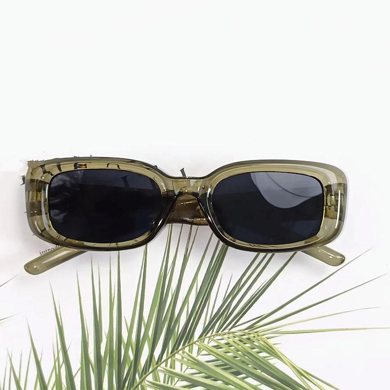 Small Frame Rectangle Sunglasses Women Designer Simplicity Sun Glasses UV400 Outdoor Leisure Eyewear Gafas De Sol