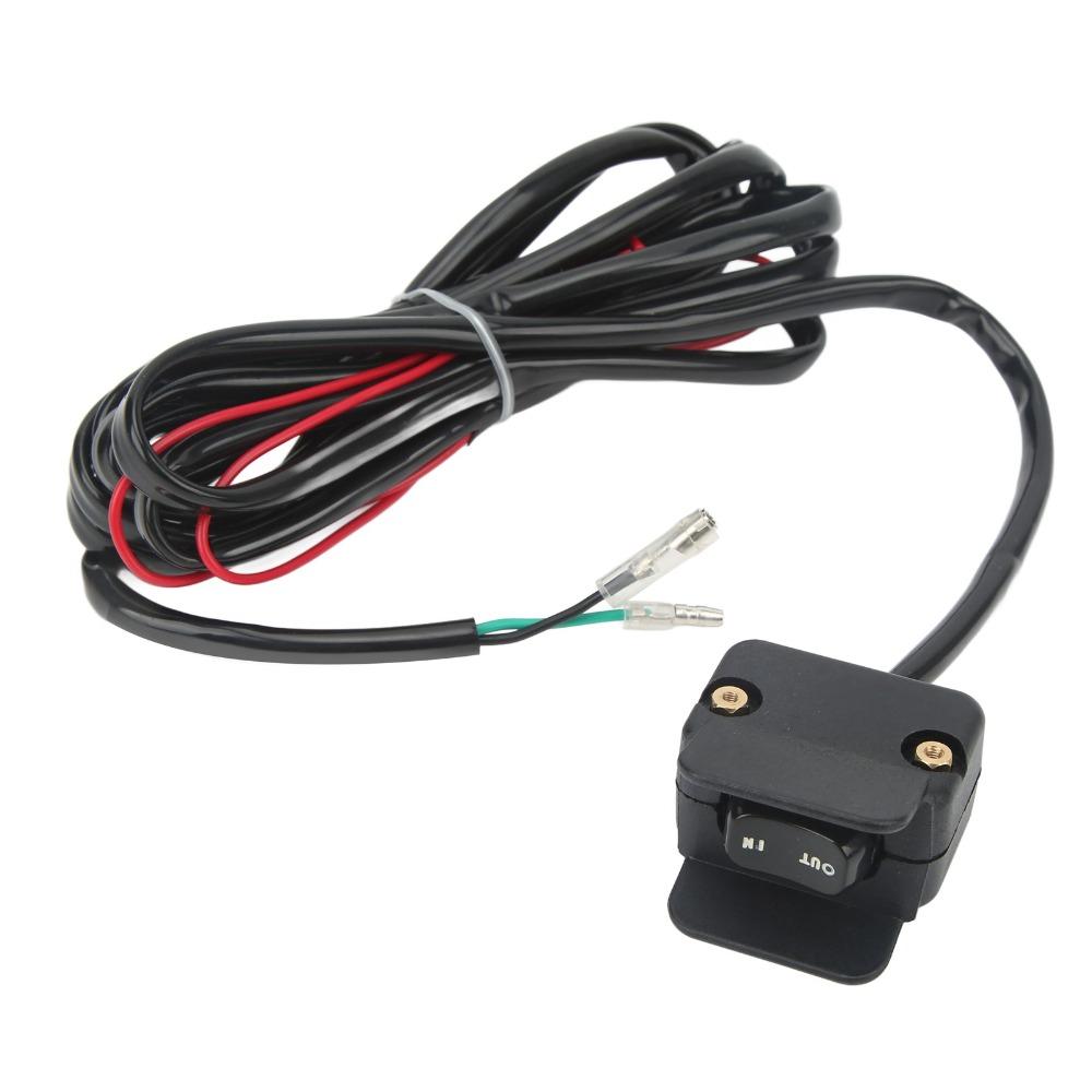 Control Line Handlebar Control Line 12V Mounting Bracket for WARN A2500 2.5CI Winches Winches